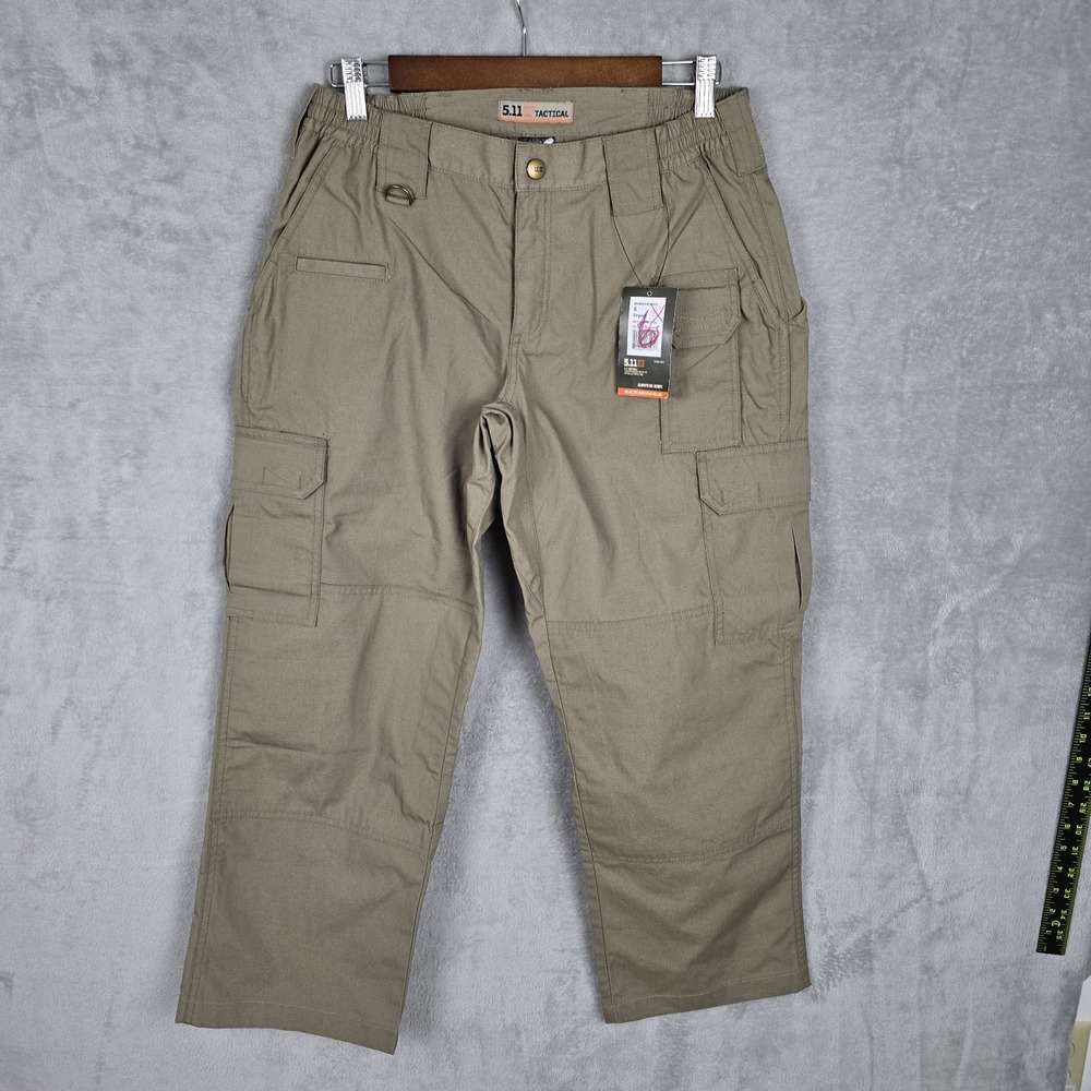 5.11 Tactical Women 8 Regular Tactical Pro Pant 64312US Texas Khaki Cargo Pants